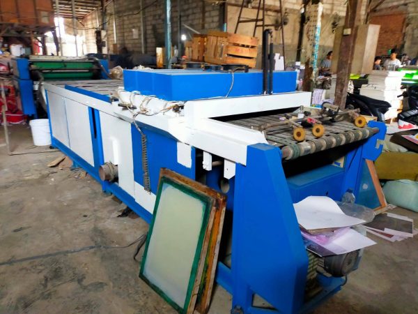 Vernish uv local ( 3 lampu + angin + roll baru grinding )